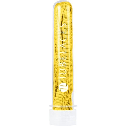 Tubelaces White Flat 120Cm Lemon