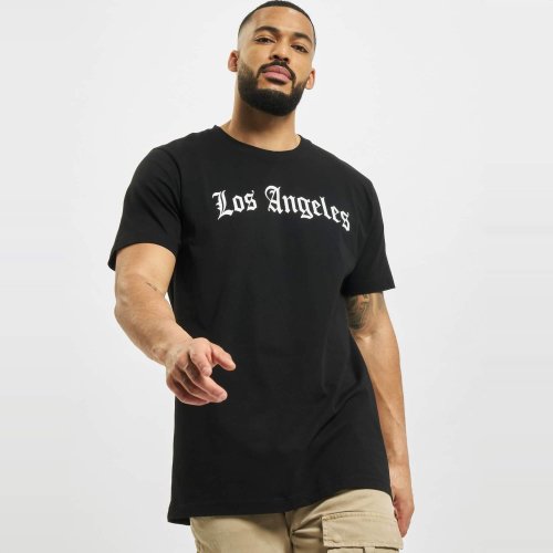 Tričko Mister Tee Los Angeles čierne