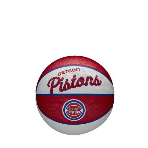 Wilson NBA Team Retro Mini Basketball Detroit Pistons (sz. 3)