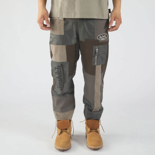 Von Dutch Originals Patchwork Pant Ruben Khaki