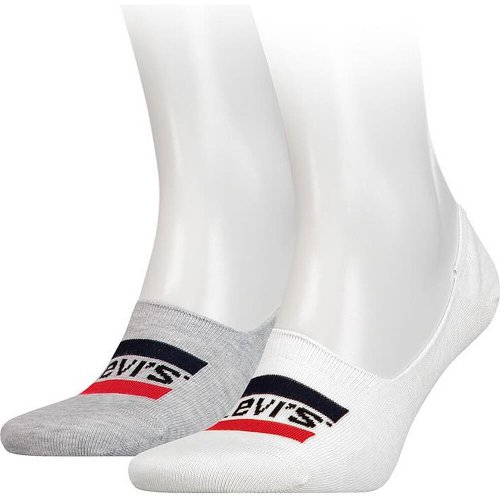 Levis Low Rise Sportwr Logo 2P White / Grey