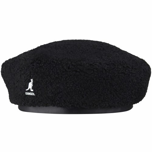 Kangol Nylon Plush Rev Beret Black/Electric Pink