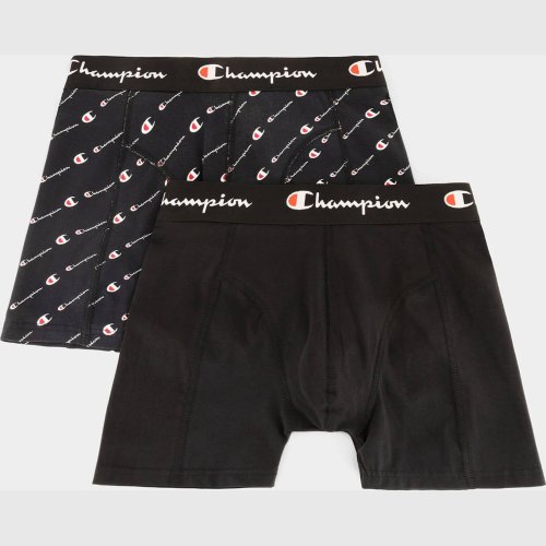 Champion 2 pk boxer Black/Black
