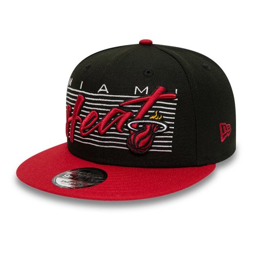 NEW ERA šiltovka 950 NBA Team wordmark 9fifty MIAMI HEAT Black