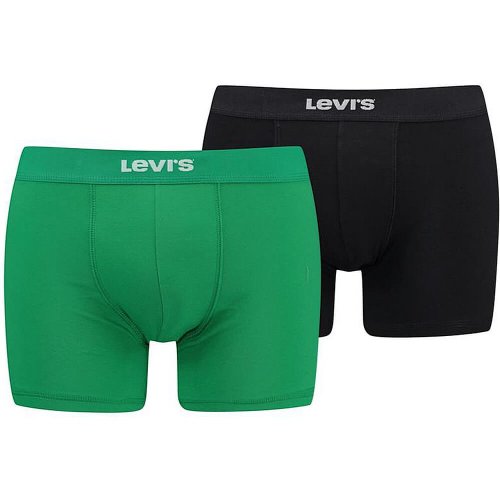Levis Men Monochromatic Boxer Brief Org Co 2P Jelly Bean