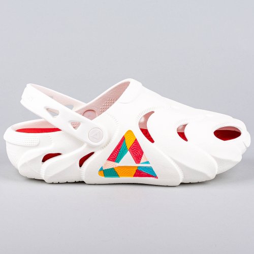 Sandále PEAK Taichi Clogs Species Olympic WHITE/RED