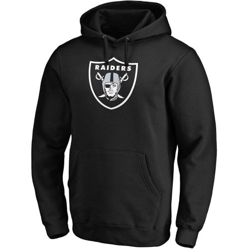 Fanatics NFL Mens Scoops Hoodie Las Vegas Raiders Black