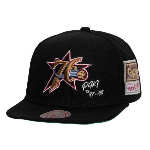 Mitchell & Ness Jersey Love Snapback Hwc Philadelphia 76Ers Black