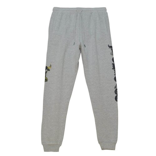 Mitchell & Ness Ghost Green Camo Sweatpants Chicago Bulls Grey Heather