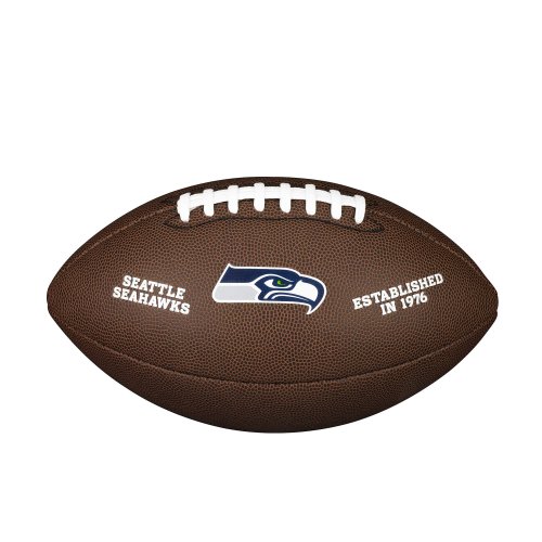Wilson NFL Licensed Football Seattle Seahawks Brown (sz. official)