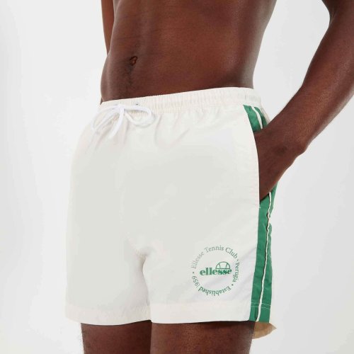 Ellesse Tenios Swim Short Off White