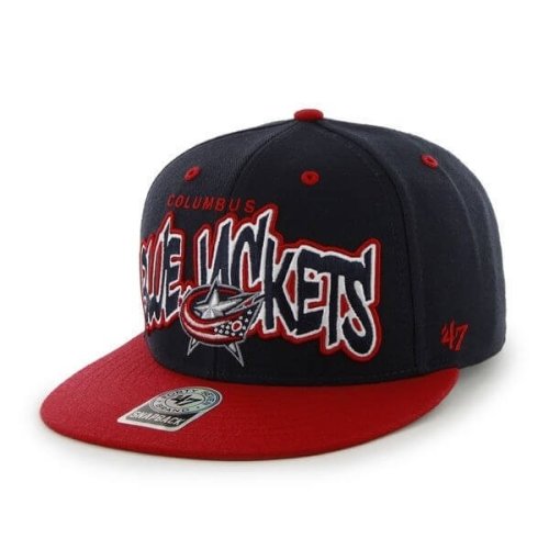 47Brand Official NHL Columbus Blue Jackets Snapback Caps