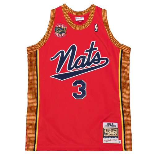 Mitchell & Ness Alternate Jersey Philadelphia 76Ers Allen Iverson Victory Red
