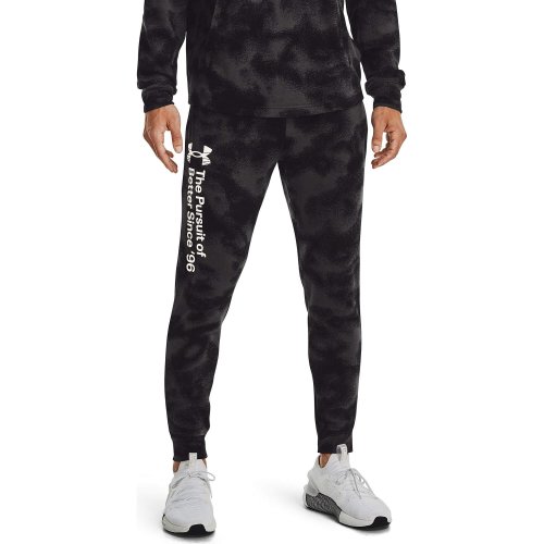Under Armour Men's UA Rival Terry Novelty Joggers Black / Jet Gray