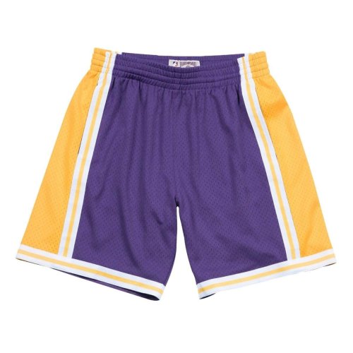 Mitchell & Ness NBA Swingman Road Shorts Lakers 84-85 Los Angeles Lakers Purple
