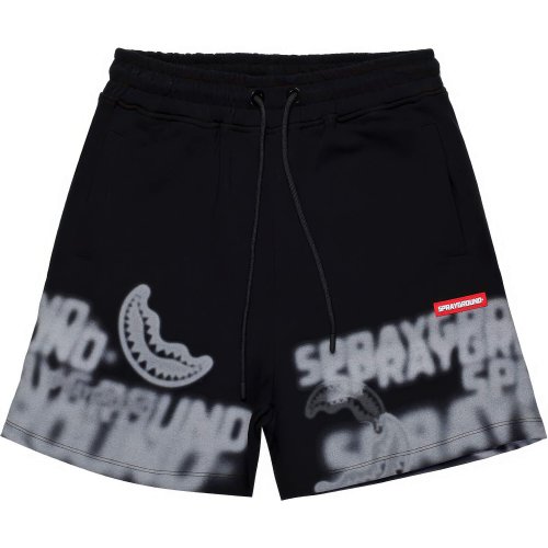 Šortky Sprayground Smoke Shorts Black