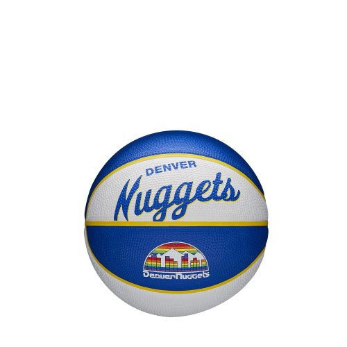 Wilson NBA Team Retro Mini Basketball Denver Nuggets (sz. 3)