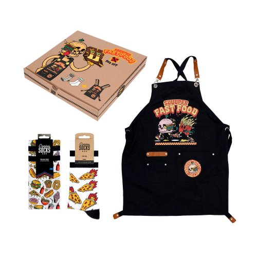 American Socks Suuuper Fast Food Bbq Set - Gift Box