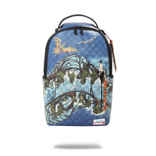 Sprayground Avatar Shark Island Lagoon Sea Backpack Blue