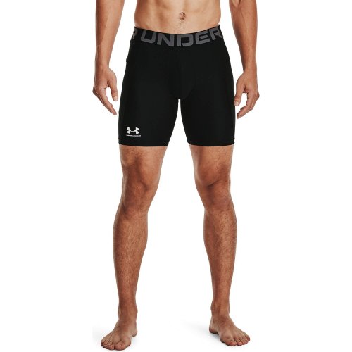 Under Armour Men's HeatGear® Armour Compression Shorts Black / White