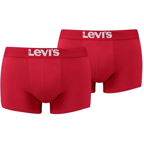 Levis Men Solid Basic Trunk 2P Chili Pepper