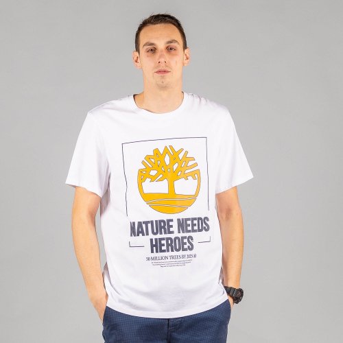 Timberland Graphic Tee White