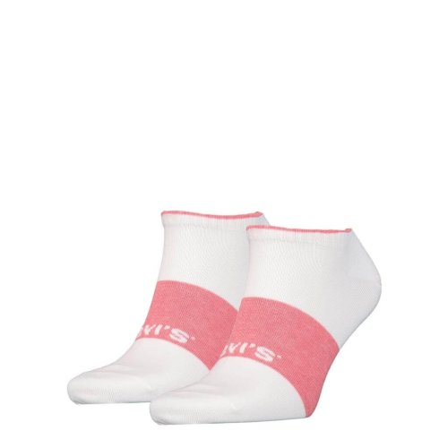 Levis Unisex Sustainable Low Cut (2-Pack) Sneaker Pink Combo