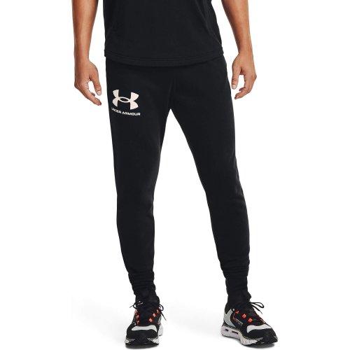 Under Armour Men's UA Rival Terry Joggers Black / Onyx White