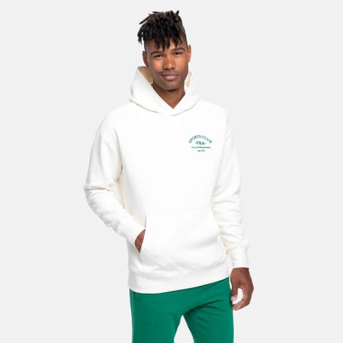 Fila Benz Loose Fit Hoody Antique White
