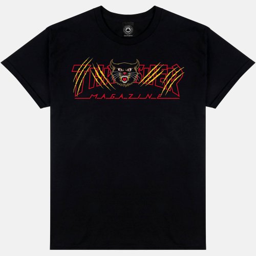 Thrasher Gato T-Shirt Black