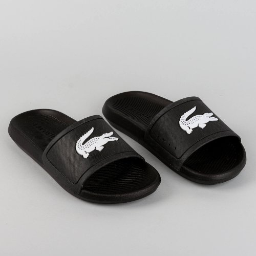 Lacoste Croco Slide Blk/Wht