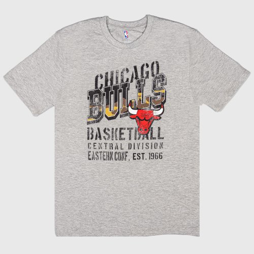 OUTERSTUFF GO TIME SS TEE CHICAGO BULLS GREY