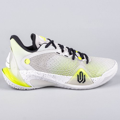 Basketbalové tenisky Peak Basketball Match Shoes Wiggins AW-Talent 2 Lt.Grey/Fluorescent Green