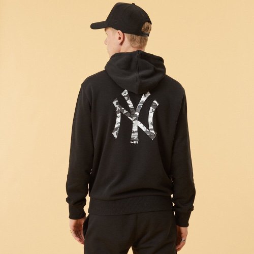 NEW ERA mikiny MLB Seasonal infill po hoody NEW YORK YANKEES Black