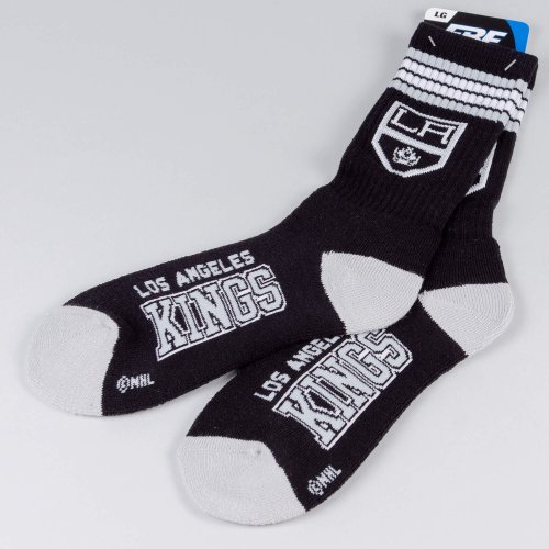 FBF Originals NHL 4 Stripes Crew Socks Los Angeles Kings