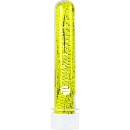Tubelaces White Flat 140Cm Neonyellow