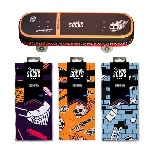 American Socks Skateboard - Giftbox