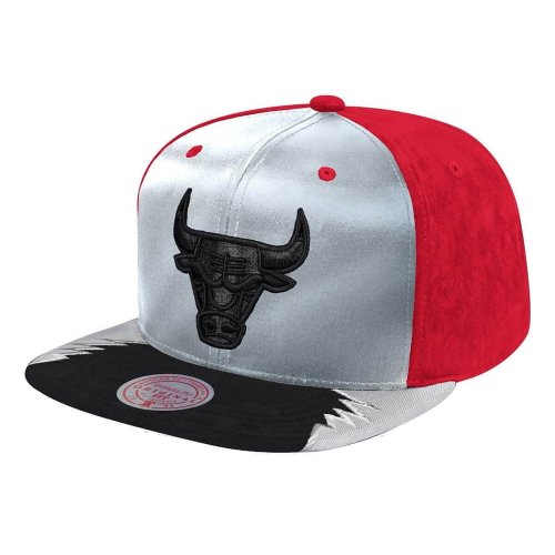 Mitchell & Ness NBA DAY 5 SNAPBACK CHICAGO BULLS GREY / RED