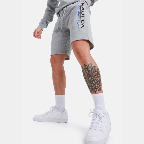 Nautica Dodger 2 - Fleece Short Grey Marl