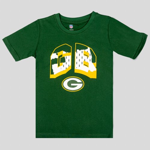 OUTER STUFF NFL STREET LEGENDS SS CTN TEE PACKERS HUNTER GREEN
