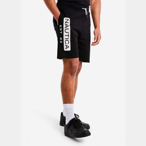 Nautica Hampton 7.5” Fleece Short Black