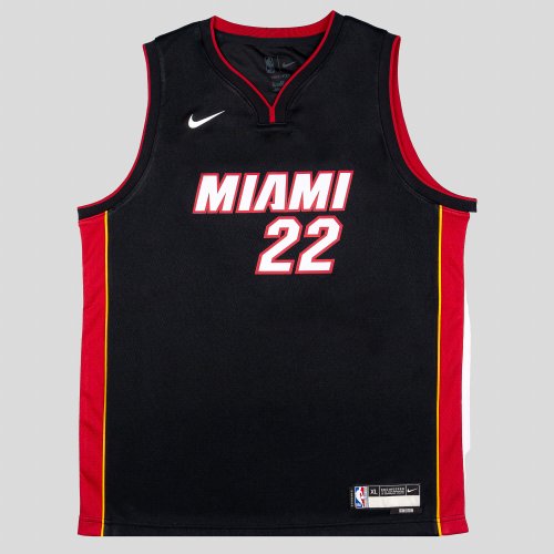 Nike Boys Icon Swingman Jersey - Player Miami Heat Jimmy Butler – Nr. 22 Black/Red