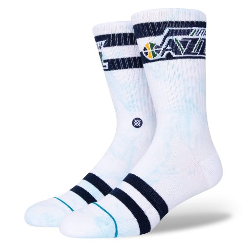 Stance Nba Crew Jazz Dyed Blue