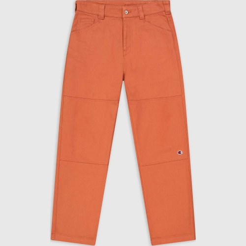 Champion Woven straight hem pants Brown