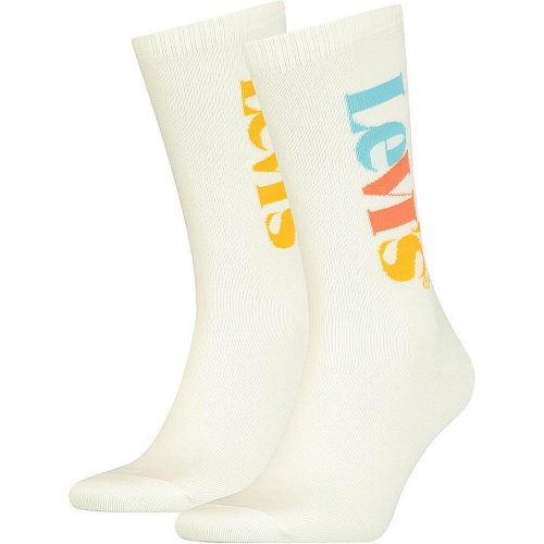 Levis Unisex Vertical Logo Regular Cut (2-Pack) Mixed Colors