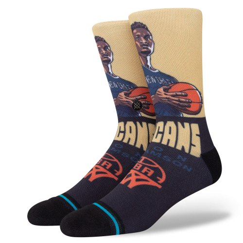 Stance Nba Crew Graded Zion Brown