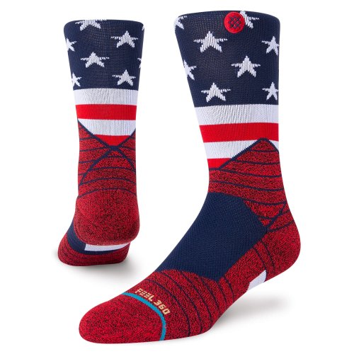 Stance NBA Crew American Crew Red