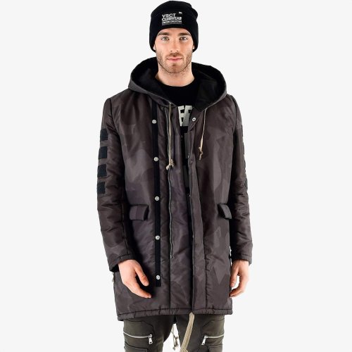 Pánska parka VSCT Clubwear Corporate Army Parka maskáčová