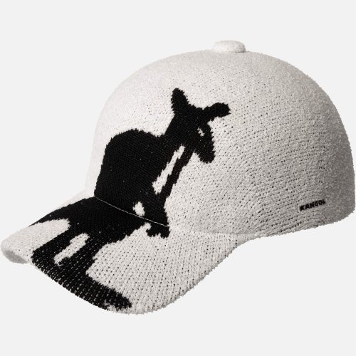 Šiltovka KANGOL® RETRO BIG KROO SPACECAP biela