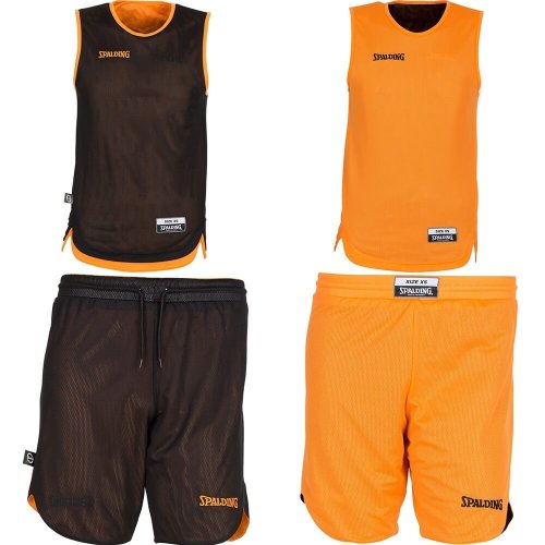 Spalding Doubleface Kids Set - orange/black